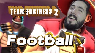 DETONANDO NO FUTEBOL AMERICANO  TEAM FORTRESS 2 LINUX [upl. by Maud217]