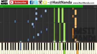 One Direction  AM PIANO TUTORIAL  SHEETS [upl. by Kacerek]