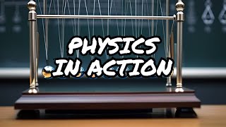 Newtons cradle  Physics  aijazbajwa  Endeavour College college physics newton experiment [upl. by Rosemarie]