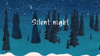 Yancy  Silent Night OFFICIAL LYRIC VIDEO Christmas Kids Worship Song [upl. by Pomeroy]