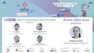 Women Champions from the Field  Session 03  Kantipur Conclave Day 02  14 November 2024  LIVE [upl. by Small18]