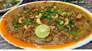 World Famous PISTA HOUSE HALEEM Recipe At Home  Hyderabadi Mutton Haleem Recipe Complete Video [upl. by Wiseman]