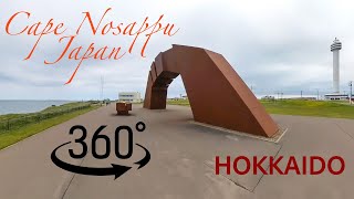 Virtual walk at the easternmost point of Japan Cape Nosappu Hokkaido  VR 360 57K 納沙布岬 [upl. by Cita]