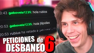 RUBIUS lee PETICIONES de USUARIOS BANEADOS 6 [upl. by Holey737]