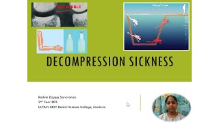 Decompression Sickness  Divers Palsy  Caissons Disease  Aeroembolism [upl. by Birkle]