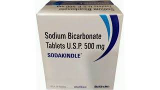 SODAKINDLE Tablets Sodium Bicarbonate Tablets USP 500 mg [upl. by Hildegard]