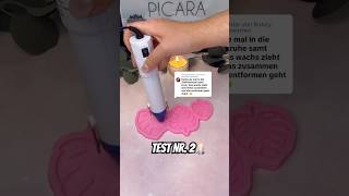 Ergebnis Tiefkühltruhe 😭🕯️ diy kerzen kerzengießen kerzendiy silikonform kerzenwachs wachs [upl. by Eerdua]