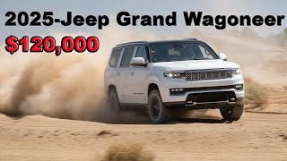 NEW  The 2025 Jeep Grand Wagoneer EV SUV  Jeep Grand Wagoneer  Jeep Grand Wagoneer 4x4 series [upl. by Kally204]