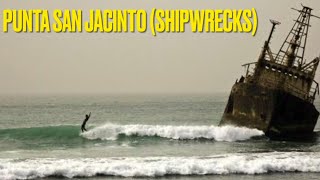 Surfing Baja Punta San Jacinto Shipwrecks [upl. by Kiri]