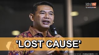 PN campaign in Sg Bakap a lost cause  Rafizi [upl. by Lanevuj]