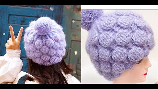 Lychee Pattern Hat Free Tutorial Sharing [upl. by Nosiaj503]