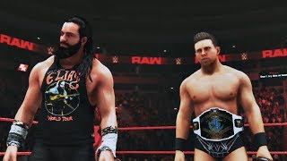 WWE 2K19 My Career Mode  Ep 12  INTERCONTINENTAL TITLE MATCH INSANE MATCH WITH THE MIZ [upl. by Ardet]