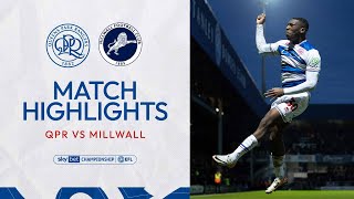 🦁Lions Tamed In W12  Highlights  QPR 20 Millwall [upl. by Kristoforo]