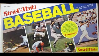 StratOMatic Baseball Chicago  Los Angeles 4171966 [upl. by Kendyl]