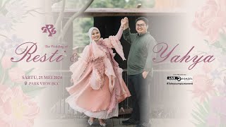 LIVE STREAMING WEDDING OF RESTI amp YAHYA [upl. by Dene]