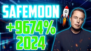 SAFEMOON 9674 THIS YEAR HERES WHY  SAFEMOON PRICE PREDICTIONS 2024 [upl. by Arekahs]