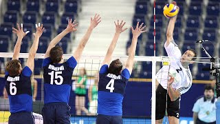 Volleyball player Jiri POPELKA  Attack amp Serve Machine 😜 [upl. by Rella]