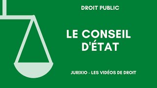 Le Conseil dEtat [upl. by Cralg416]