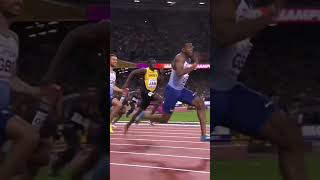 usain bolt last race [upl. by Ahsinak]