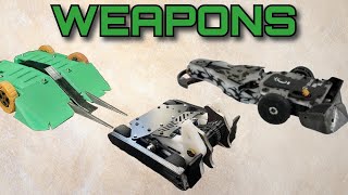 Every Combat Robot WEAPON Explained [upl. by Schriever]