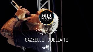 Gazzelle  Quella te  Live Mish Mash Festival 2017 [upl. by Naillik]