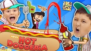 PAPAS HOT DOGGERIA 🌭 FGTEEV LAST VIDEO of 2017 Mike amp Chase Hilarious Gameplay w Doofy Customers [upl. by Ainolloppa]