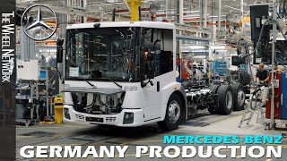 MercedesBenz Truck Production in Germany [upl. by Airamak]