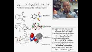 Saccharine Sucralose et Aspartame Molécules artificielles sucrées Fr [upl. by Borchert743]