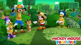 Mickey Mouse Funhouse S03E05 Minnie Safari  Disney Junior  Review [upl. by Rollo]