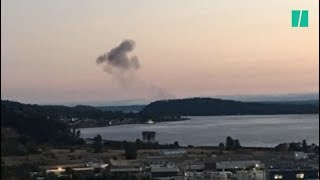 À Seattle un homme vole un avion dans un aéroport et sécrase au décollage [upl. by Halden]