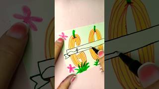 I Tried Creative Lettering Design Inspirations🌻🍊shorts ytshorts [upl. by Anaehr]