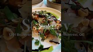 Découvrez le Stanley Un Restaurant RétroChic au Cœur de Montréal  Le Centre Sheraton shorts [upl. by Nahsab]