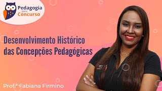 Simulado Desenvolvimento histórico das concepções pedagógicas  Pedagogia para Concurso [upl. by Alesram]