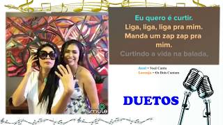 Cante com Simone e Simaria  De Tudo [upl. by Nessej]