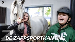 RIJDEN MET GEORGE OP DE MANEGE VAN BRITT DEKKER🐴  De Zappsportkantine [upl. by Singhal531]