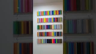 페리시모 색연필 500색 벽에 걸기 Hang felissimo 500 colored pencils on the wall [upl. by Othella]