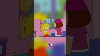 Famliy guy meet simpsons facts funny fisforfamily love lovely simpsons explore [upl. by Sualokcin]