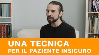 Autostima una tecnica per il paziente insicuro di sé [upl. by Allyn]