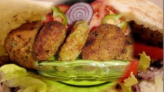 How to make Falafel  Video Recipe by Bhavna [upl. by Nylrehc728]