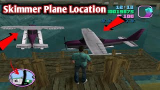 GTA Vice City Skimmer Location  How to Get Skimmer Plane Gta Vice City [upl. by Claudetta]