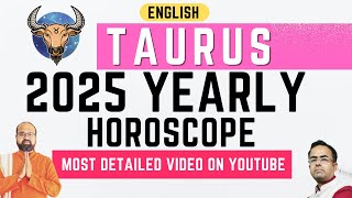 Taurus 2025 Yearly Horoscope  Zodiac Taurus 2025 Vedic Reading Predictions  Career  Wealth  Love [upl. by Wenda246]