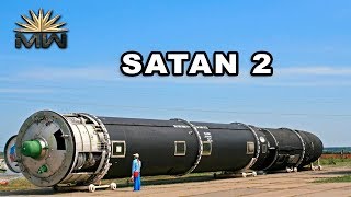 RS28 Sarmat SATAN 2 Russian Heavy ICBM [upl. by Aynahs]