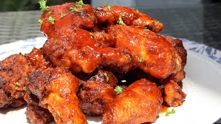 Must Have Crispy Fried Hot Honey Chicken Wings  Better Than Wings Stop [upl. by Kurt744]