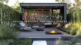 Tiny House Living Innovative Design Features for Small Spaces [upl. by Adnovad466]