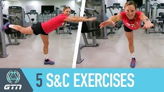 5 Strength amp Conditioning Exercises For Runners  Simple SampC Exercises For Beginner Athletes [upl. by Isied9]