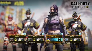 12 KILLS IN BATTLE ROYALE ISOLATED  SQUAD VS SQUAD  FPP  CALL OF DUTY MOBILE  CODM [upl. by Gatias925]