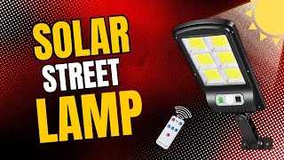 Outshine Solar Solar Street Light With Motion Sensor and Remote Control for home outdoor Wall Lamp [upl. by Avron]