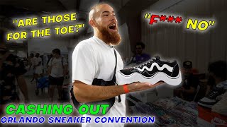 CASHING OUT ORLANDO SNEAKER CONVENTION [upl. by Crandell62]