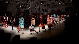 Prada  FallWinter 2017 Mens and Womens Show [upl. by Esilec528]