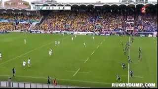 Tries in Europe 2011 2012 semi final Clermont  Leinster [upl. by Rubliw]